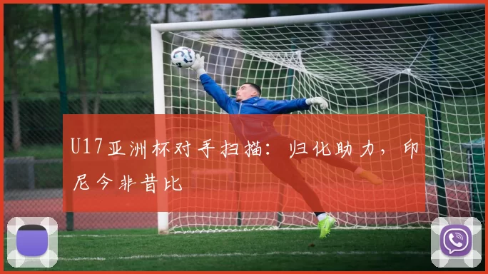 U17亚洲杯对手扫描：归化助力，印尼今非昔比